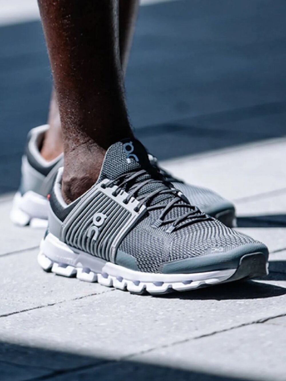 On Cloudswift Road Running Shoe - Rock Slate - Size 12,5